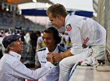 Kevin fik hilste på Fromel 1 legenden Jackie Steward