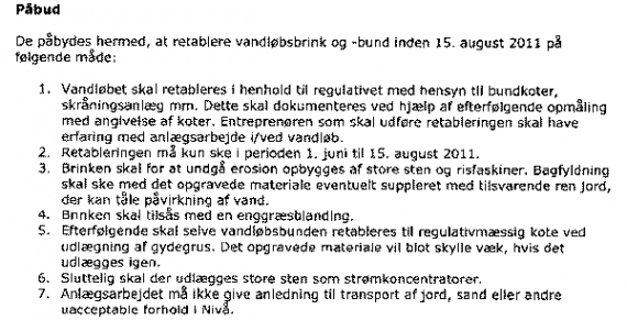 Fredensborg Kommjunes påbu til Jacob Evarts