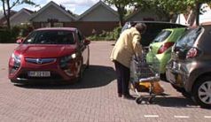 Opel ampera siger en lyd som advarer fodgængere